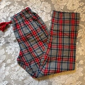 Boxercraft Red and Gray Plaid Flannel Pants